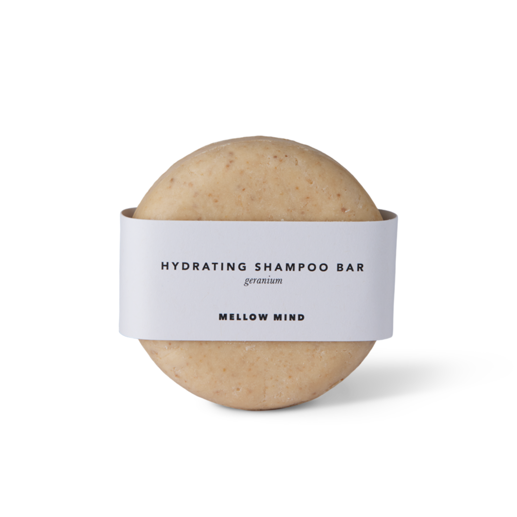 Hydrating Shampoo Bar, Geranium - 80 g.